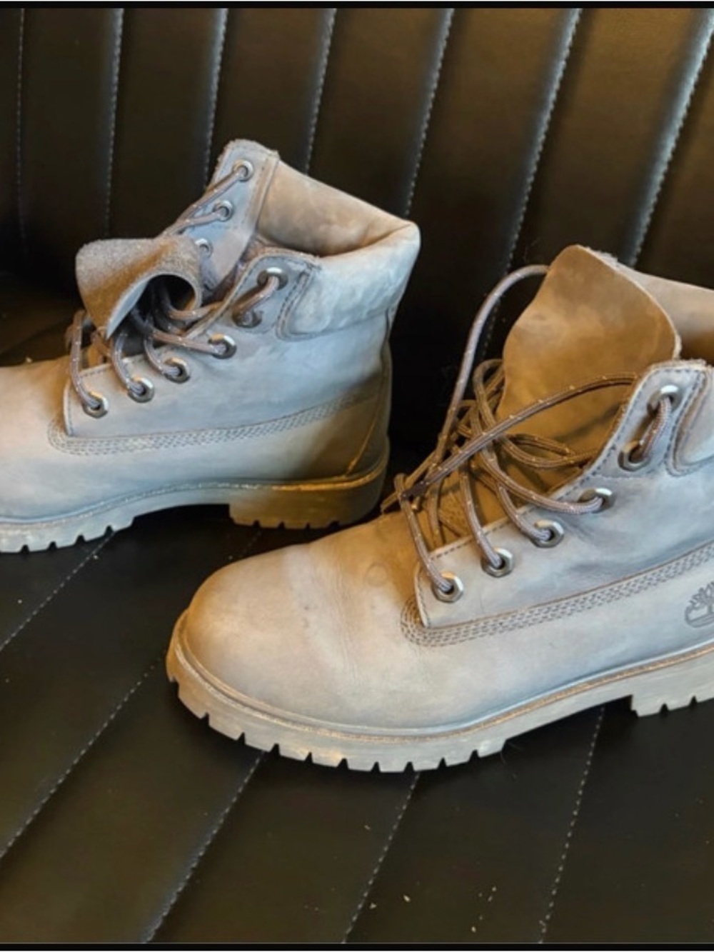 Waterproof Lace-Up Outdoor Boots in Gray